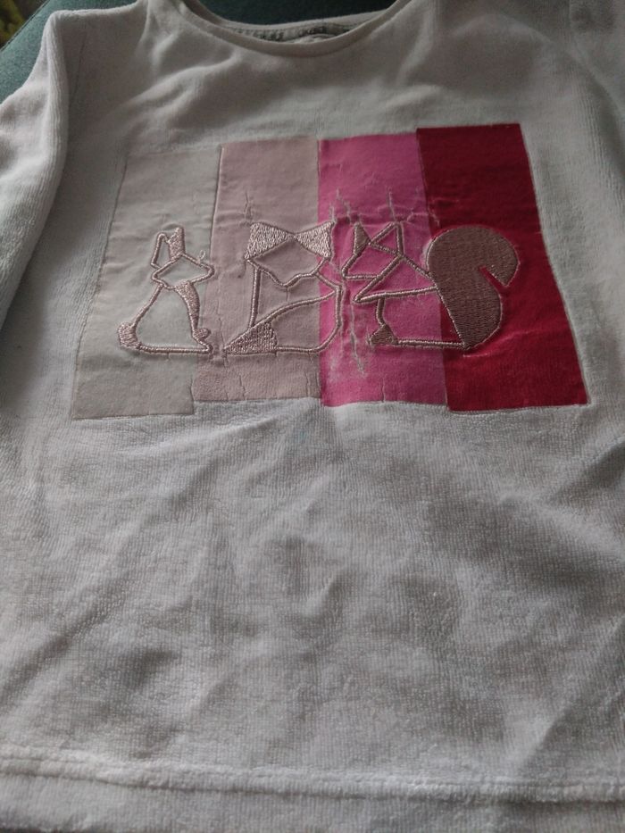 Tee shirt éponge, 3 ans