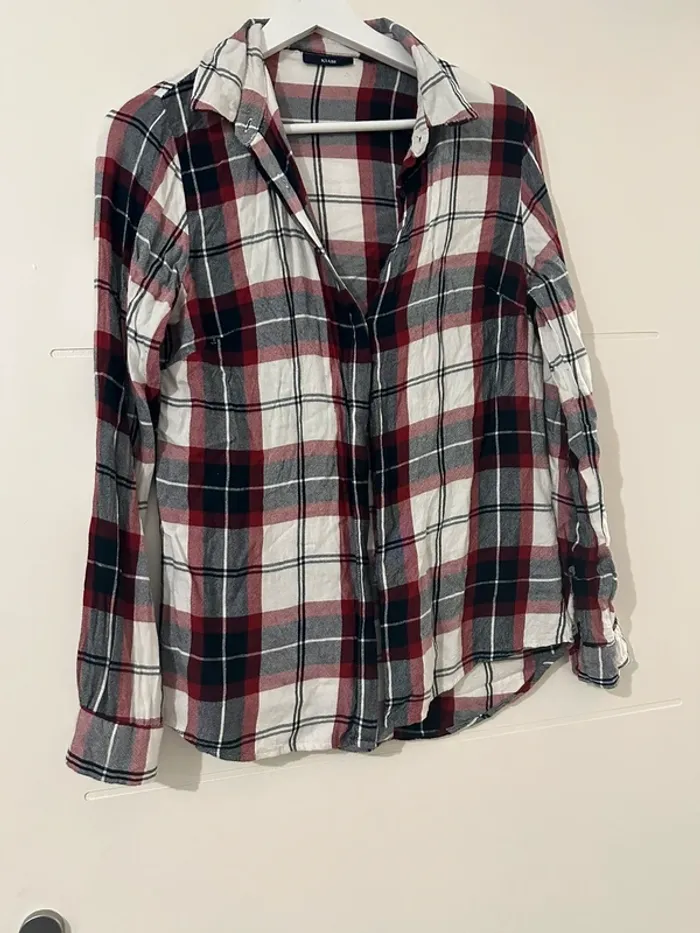 Chemise à carreaux