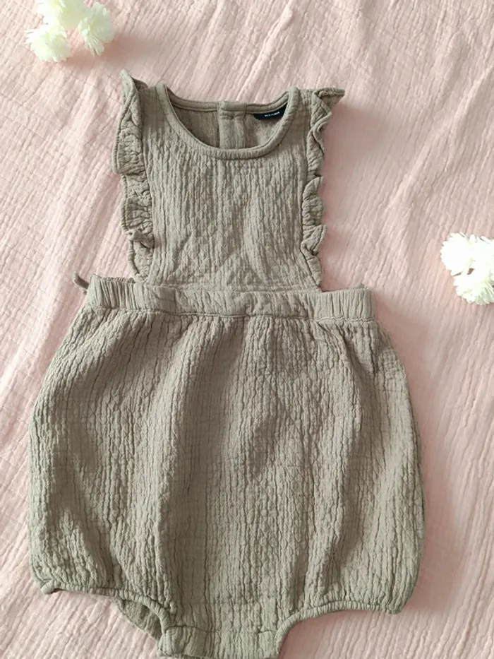 Belle barboteuse- 100%coton -3ans filleđ©·đ€