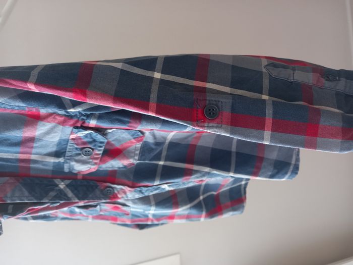 Surchemise à capuche garçon 3 ans Tape à l’Œil – Carreaux, excellent état - photo numéro 5