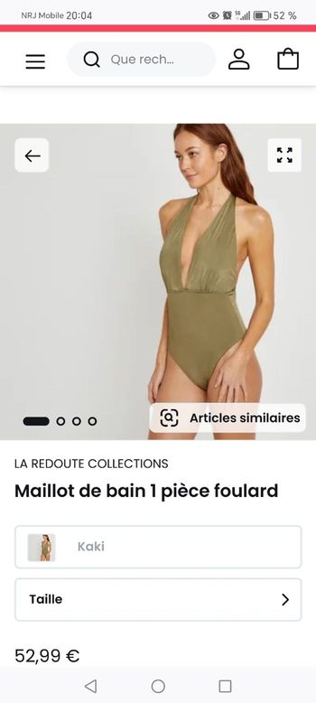 Maillot de bain 44