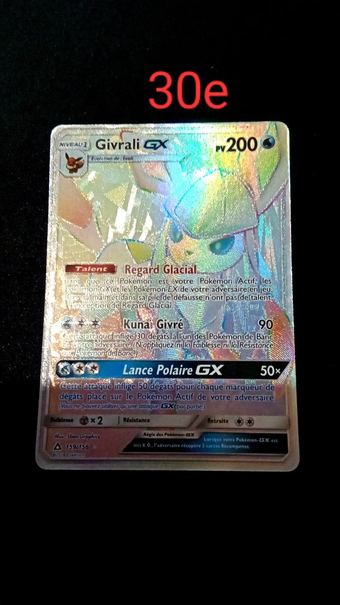 Givrali GX sortit de booster en parfait état - photo numéro 2