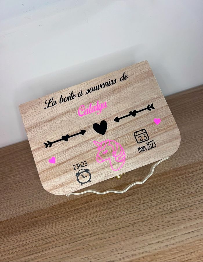 Boîtes à souvenirs personnalisées - photo numéro 4
