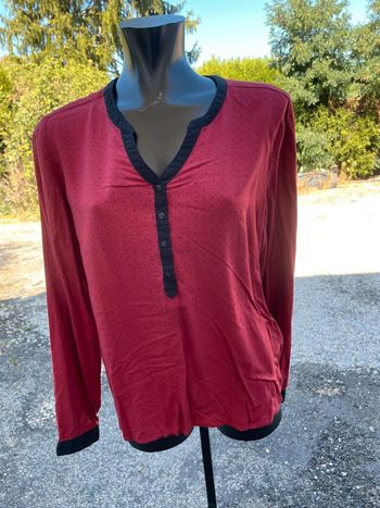Blouse rouge