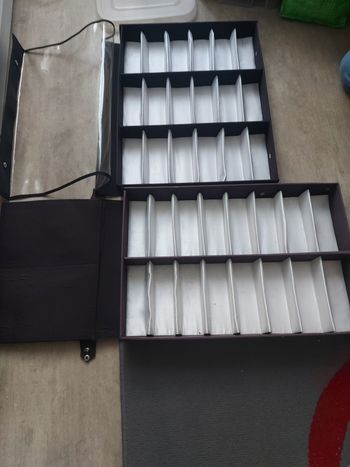 Lot 2 boîtes présentation lunette