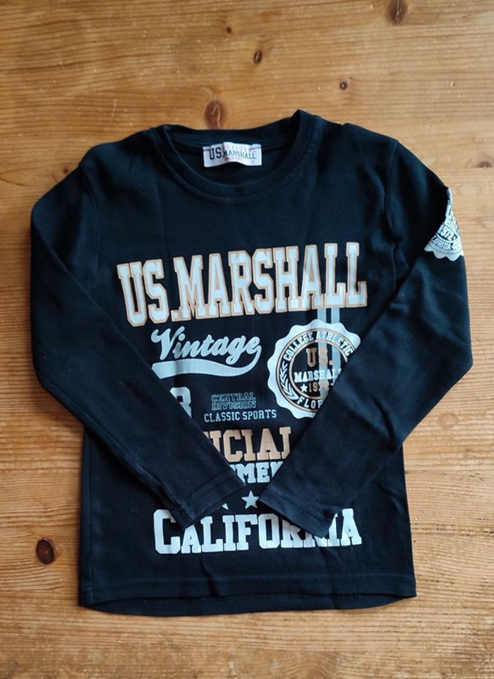 Tee-shirt noir manches longues - 6 ans - TBE - photo numéro 6