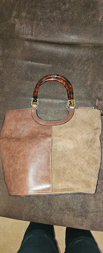 Sac mode bicolore 