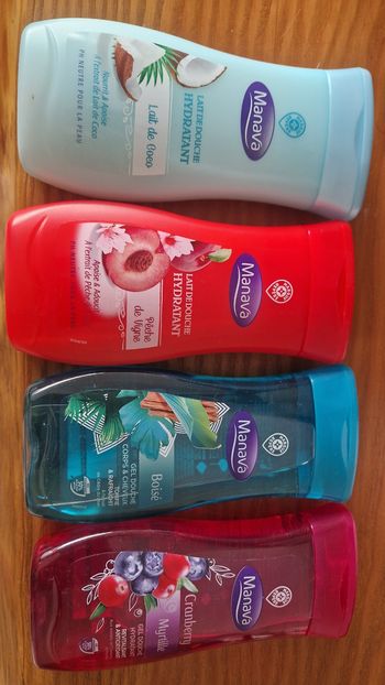 Lot gel douche neuf