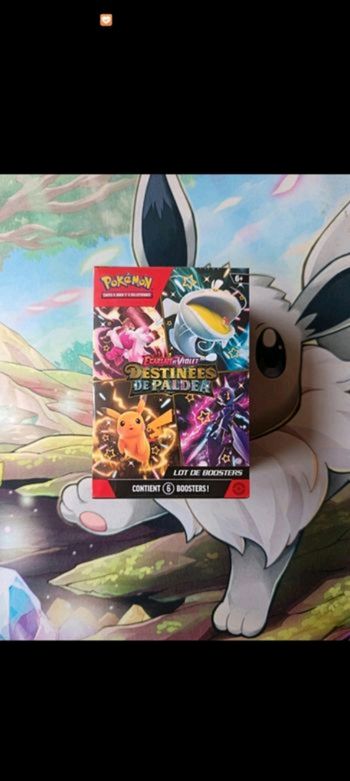 Bundle Pokémon destinées de Paldea FR