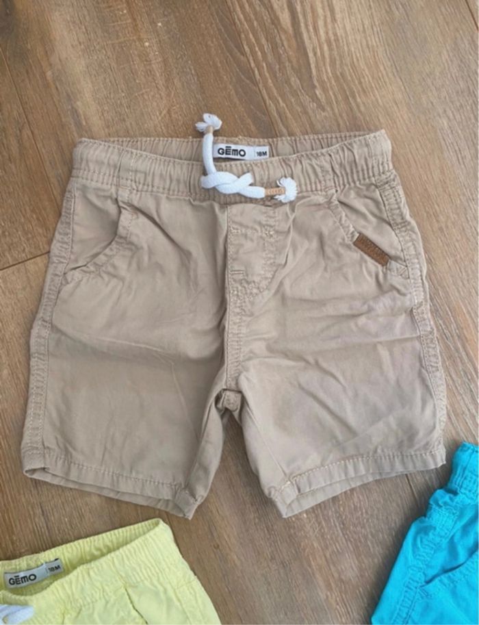Lot de trois short bébé Gemo - photo numéro 2
