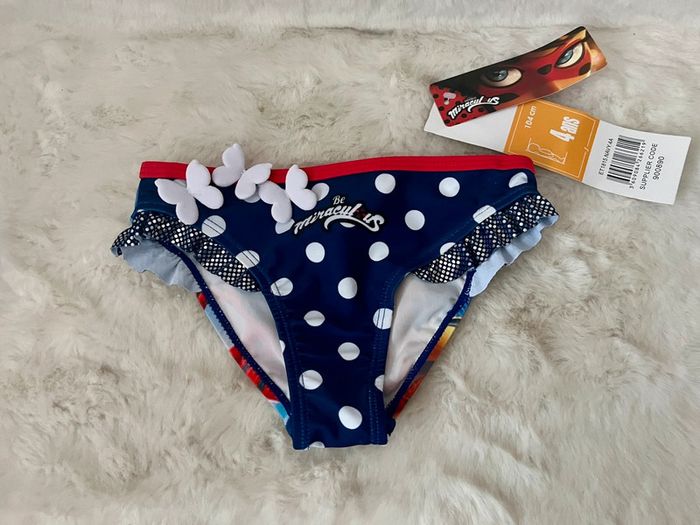 Culotte maillot de bain miraculous 4 ans