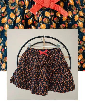 5 ans jupe côtelée Okaïdi