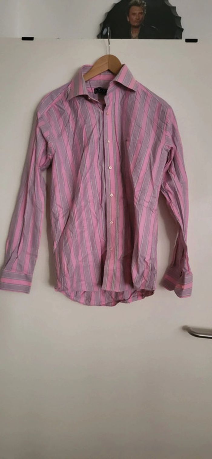 Chemise à rayure homme - photo numéro 2