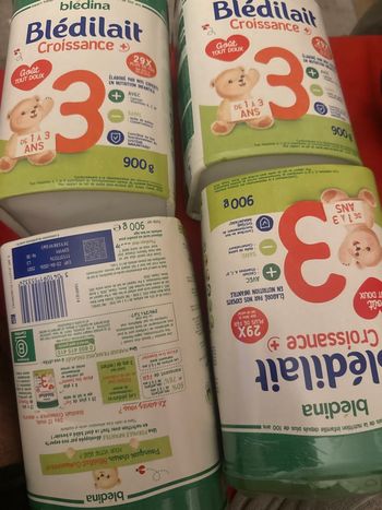 Lait blédilait 3 age