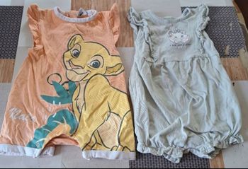 Lot Combi-short/grenouillères été