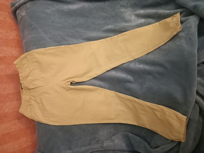 jegging pantalon jaune clair 11 12 ans - photo numéro 2