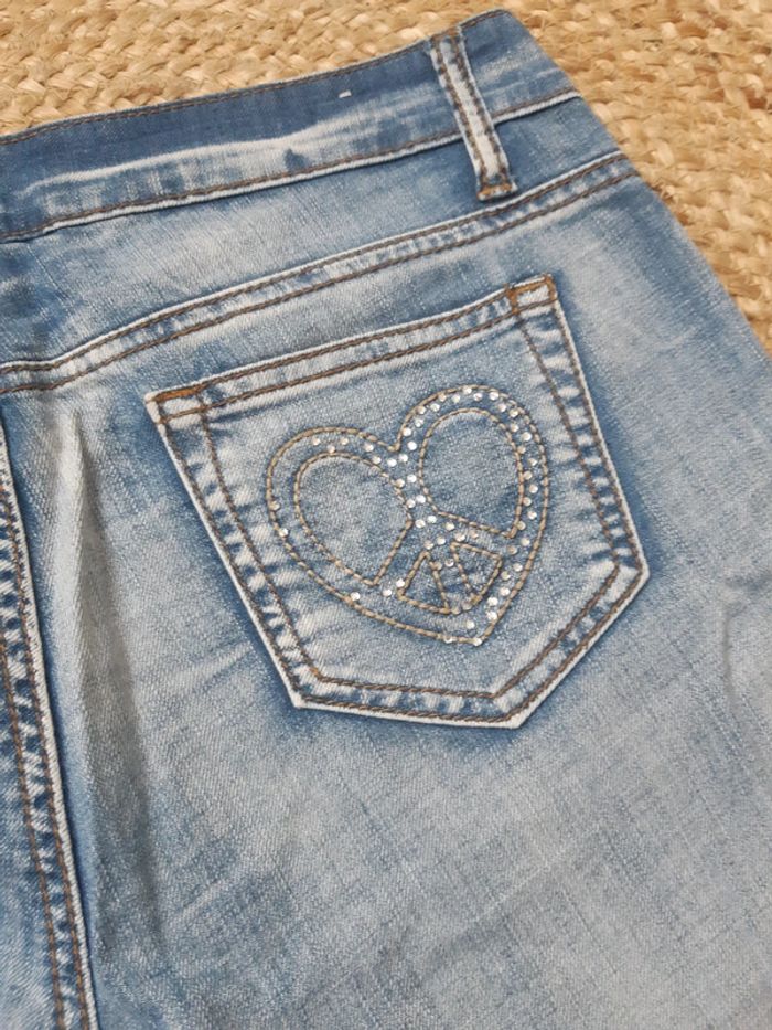 Short en jean Walk and Talk T38 - photo numéro 5