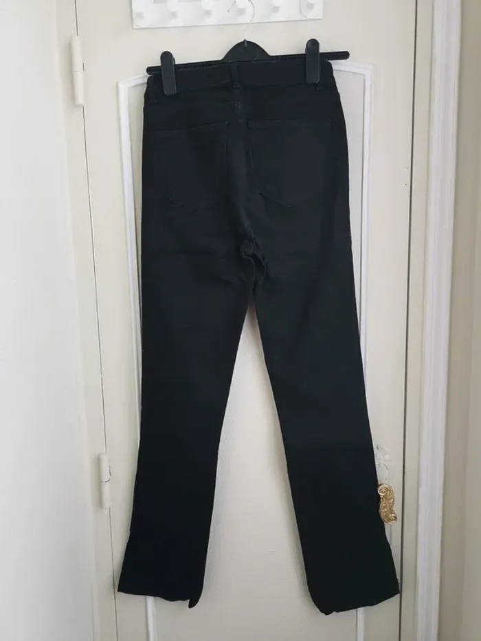 Jean's taille haute légèrement évasé - photo numéro 7