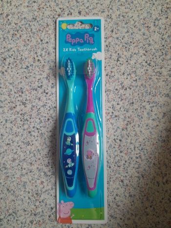 Brosse a dent peppa pig