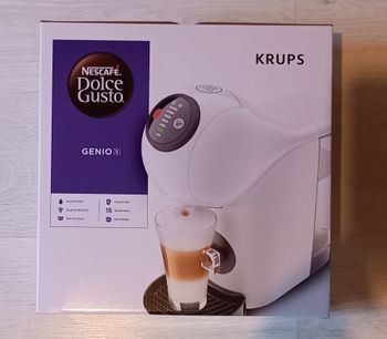 ☕ Cafetière Dolce Gusto Krups GENIO S Blanche – Neuve