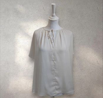 Blouse fluide manches courtes taille L