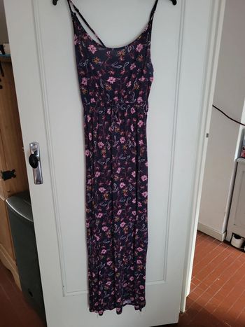 Robe longue fleurie