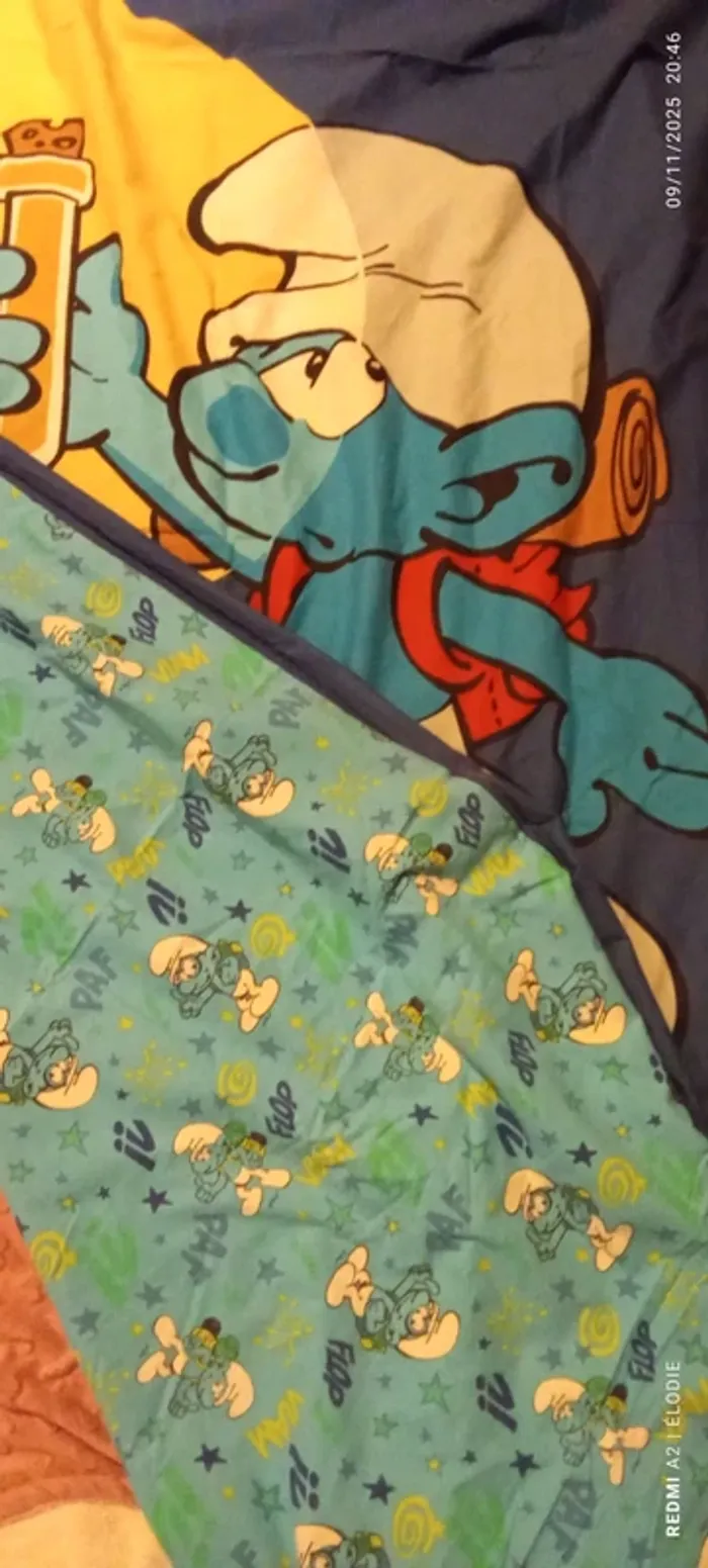 housse de couette et housse oreiller 1 personne strouphm - photo numéro 2