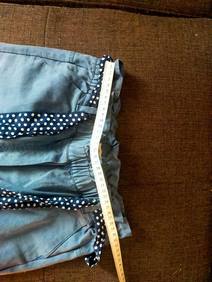 Pantalon fille bleu orchestra 12 ans taille élastique. - photo numéro 11