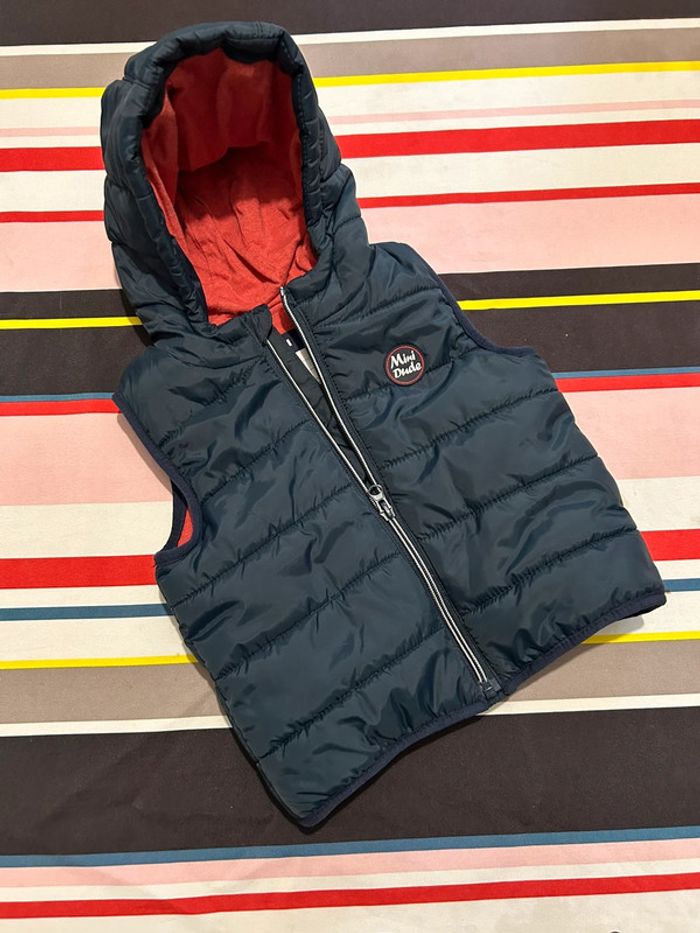 Veste sans manche 18 mois