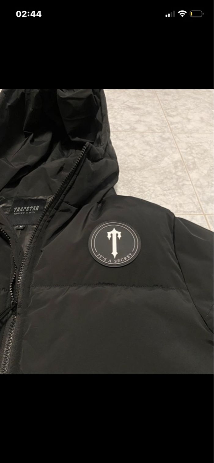Doudoune Trapstar noire • Taille L • État neuf - photo numéro 6