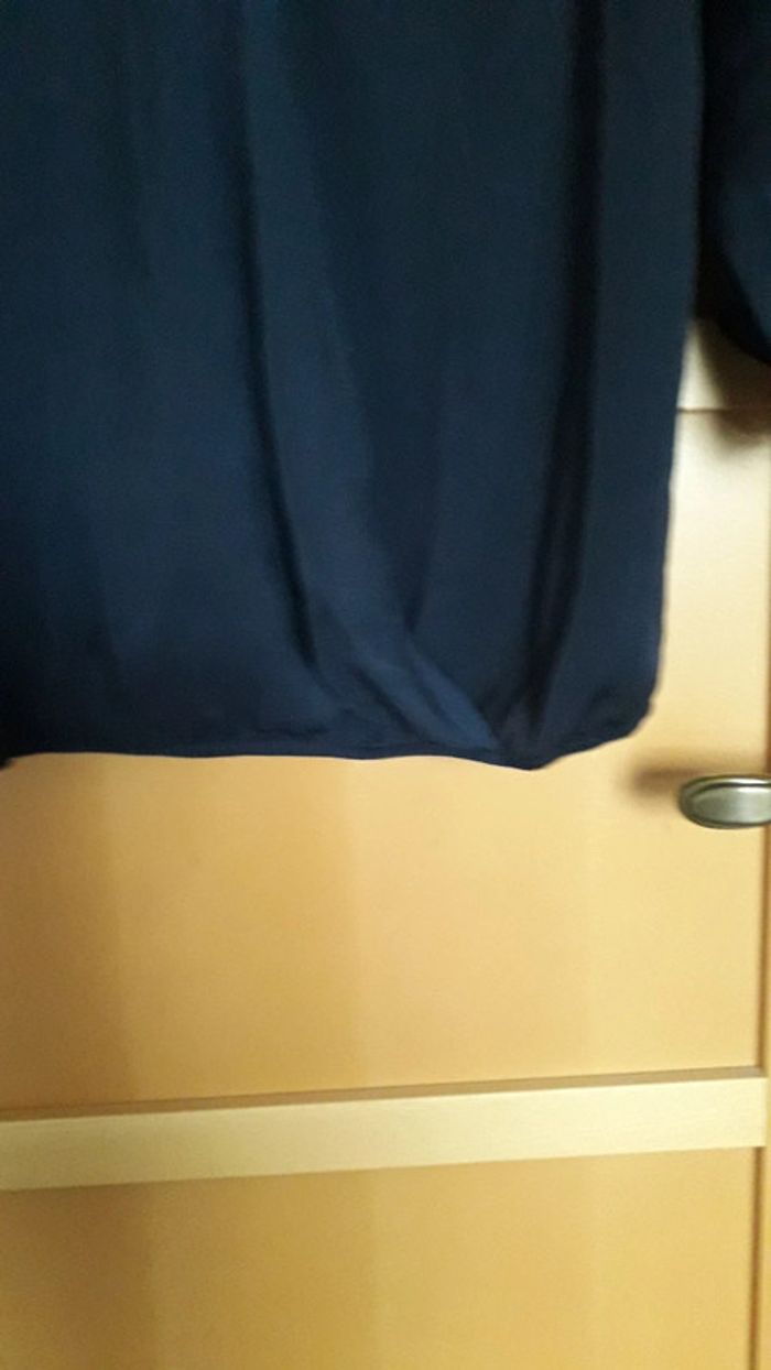 Blouse bleue marine - photo numéro 4