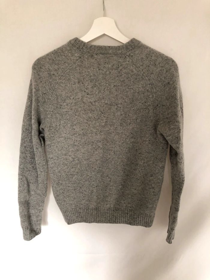 Pull à col ras en laine gris chiné Levi’s taille S / 36 38 très bon état - photo numéro 11