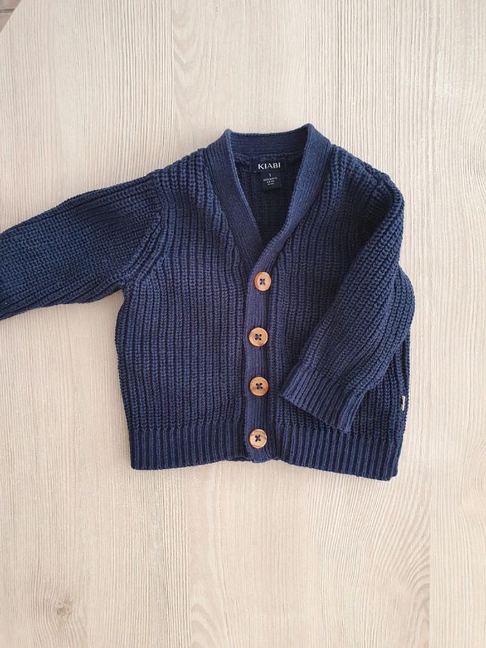 Gilet bleu marine - photo numéro 2
