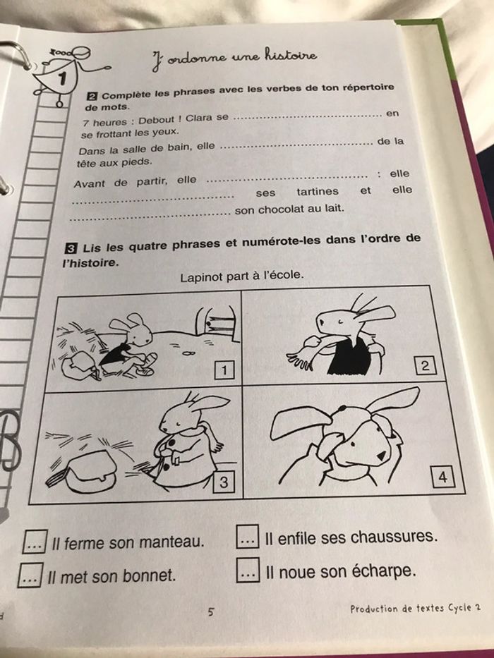 Écrire des textes cp édition sed collection duplimat - photo numéro 8