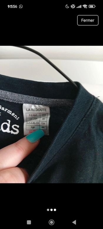 Tee shirt manche longue 