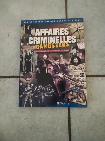 Affaires criminelles. Gangsters