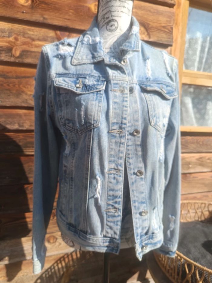 Veste en jeans femme taille L