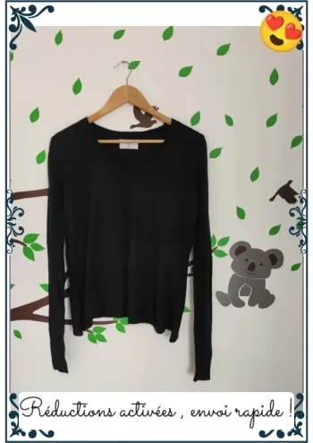 Pull noir XS