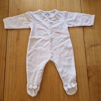 Pyjama souris rose 50cm