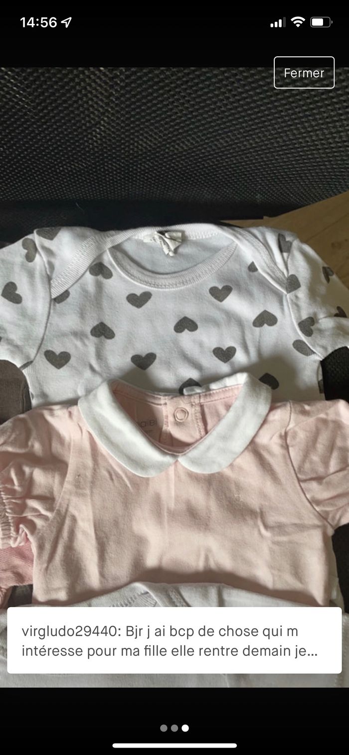 Lot de 5 bodys manches courtes - photo numéro 3