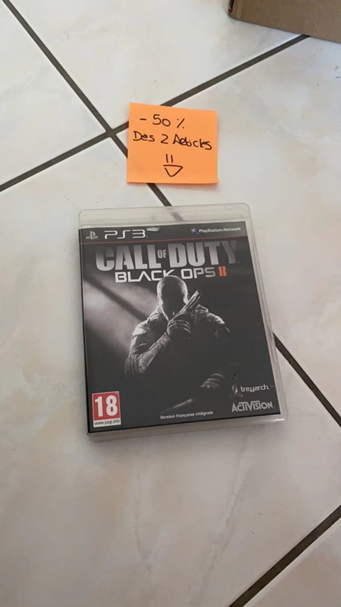 Jeux ps3 call of futur black ops 2