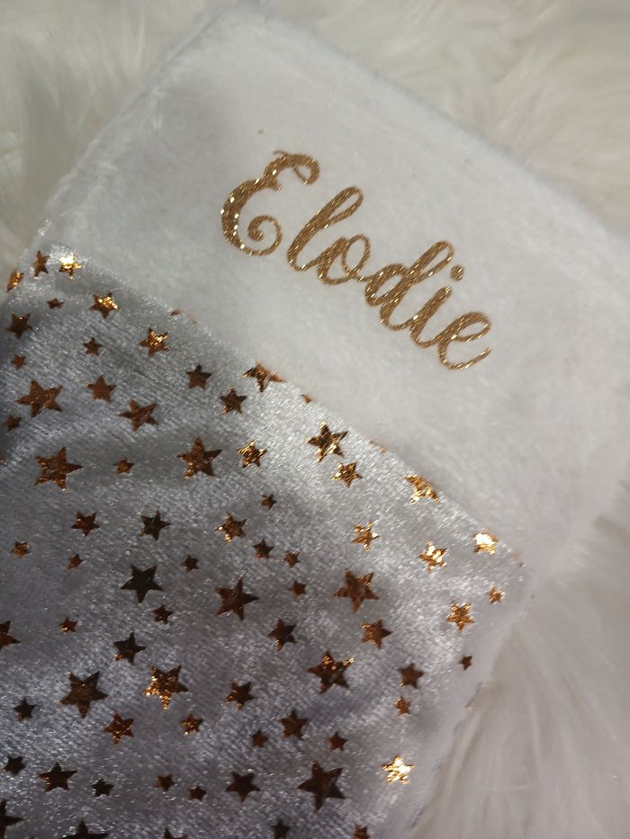 Chaussette de Noël personnalisée Elodie - photo numéro 2