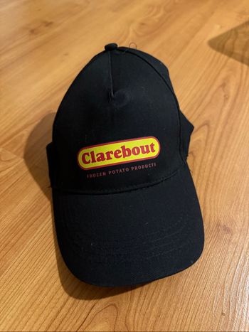 Casquette clarebout noir