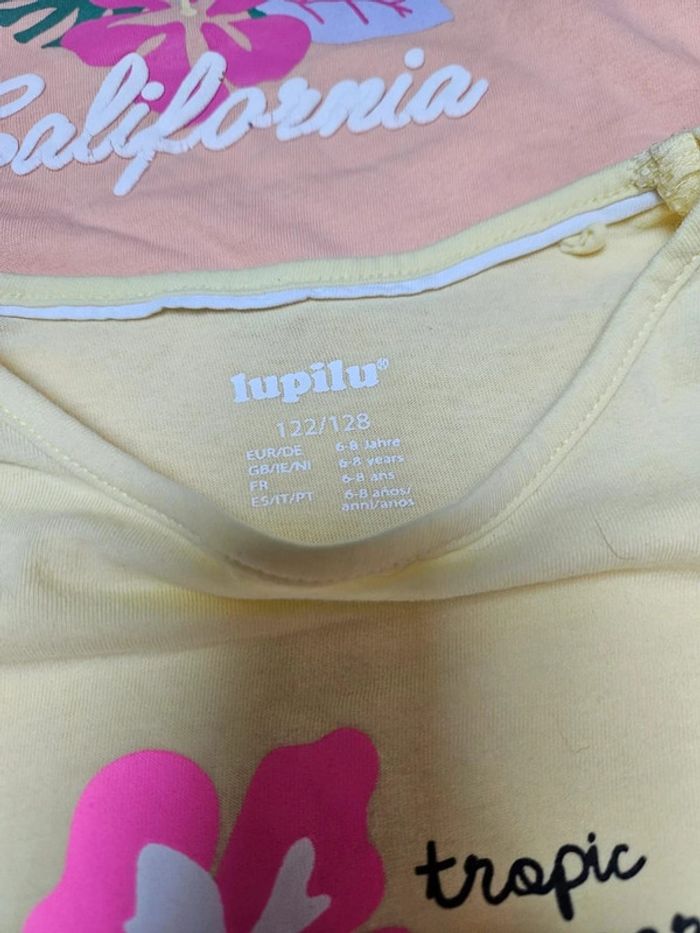 Tee-shirts Lupilu Taille 6/8 ans 👕 - photo numéro 5