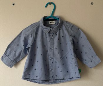 Chemise bébé 6 mois