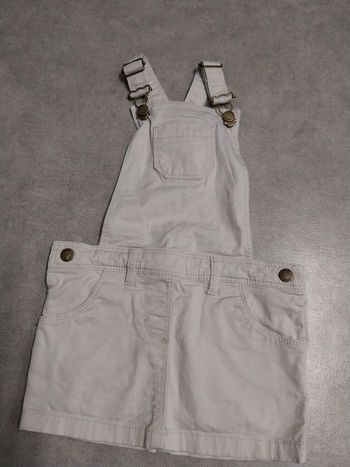 salopette robe jean fille 3 ans dpam