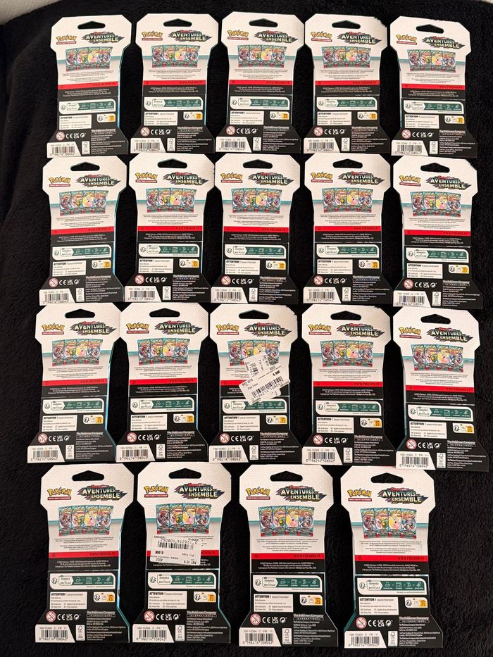 Boosters Pokémon EV09 – Aventures Ensemble (Blister cartonné) – Lot – NON PESÉS - photo numéro 2