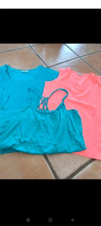 Tee shirt et débardeur