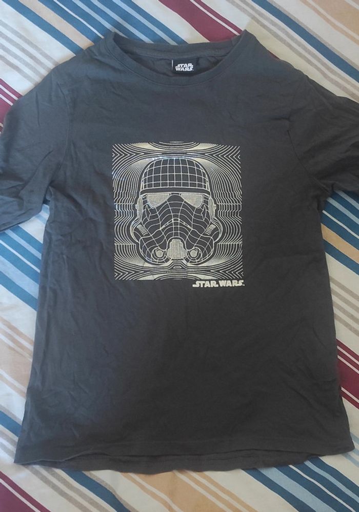 T-shirt manche longue garçon Star Wars - photo numéro 2