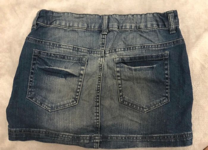 Jupe en jean ajustable à la taille 10/11 ans - photo numéro 5